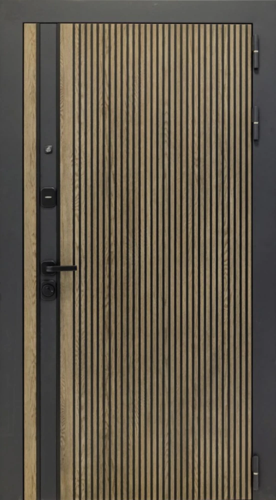 Входная дверь ДвериПРО Росна ФЛЗ-1 Шарли светлый DPRO222745 внешняя сторона